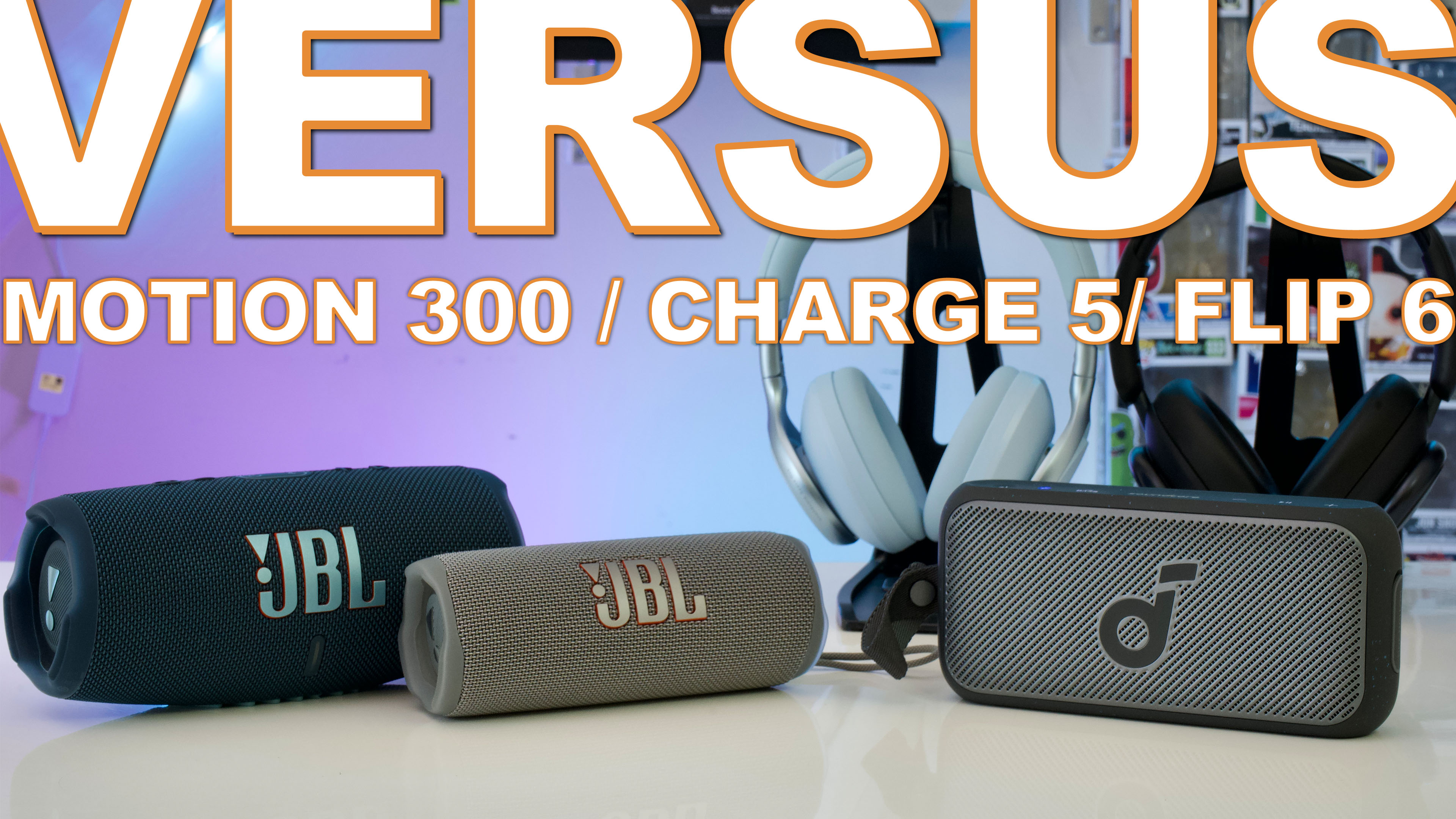 Watch Soundcore Motion 300 Vs JBL Charge 5 & JBL Flip 6 on Amazon Live